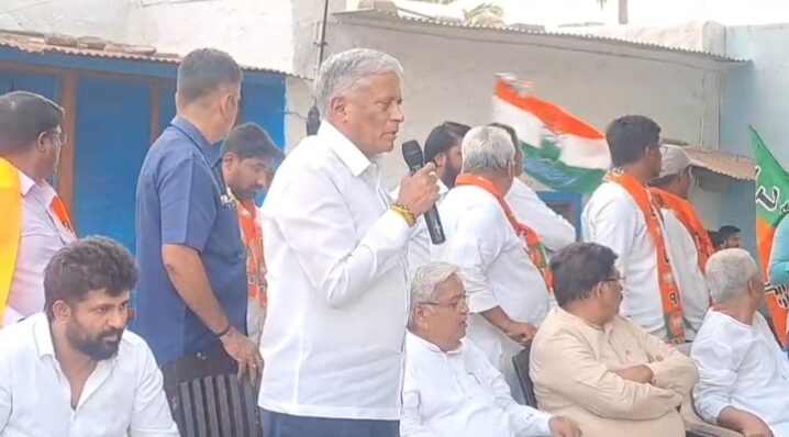 ಬಿಜೆಪಿ ಆಯ್ಕೆಯಿಂದ ಭ್ರಷ್ಟ ಆಡಳಿತಕ್ಕೆ ಚಾಟಿ ಏಟು: ವಿ.ಸೋಮಣ್ಣ