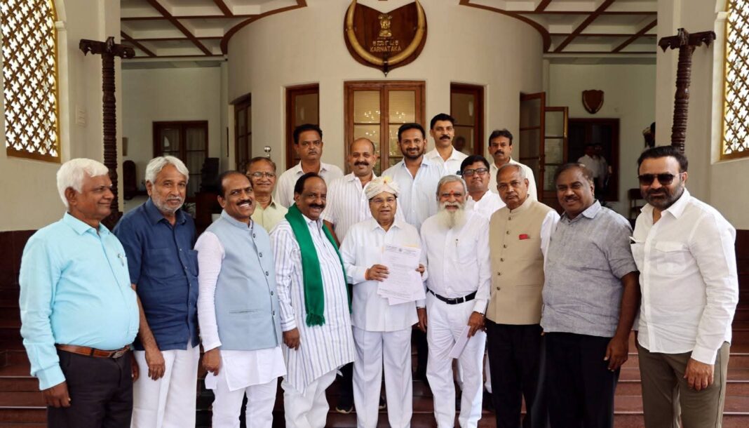ಧಾರವಾಡ ಪ್ರತ್ಯೇಕ ಮಹಾನಗರ ಪಾಲಿಕೆ ರಚನೆಗೆ ಅನುಮೋದನೆ ರಾಜ್ಯಪಾಲರಿಗೆ ಸಚಿವ ಸಂತೋಷ್ ಲಾಡ್ ಮನವಿ