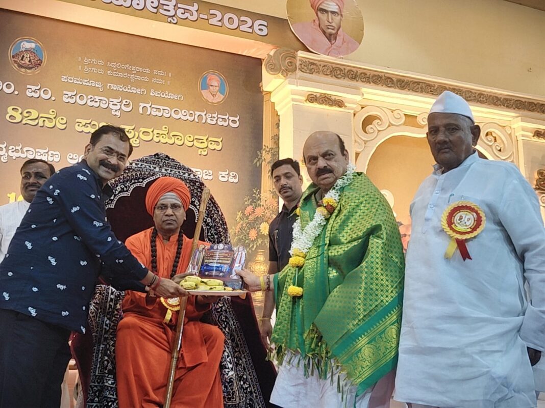 ಸಂಗೀತದ ಮೂಲಕ ಭಗವಂತನ ಸಾಕ್ಷಾತ್ಕಾರ: ಬಸವರಾಜ ಬೊಮ್ಮಾಯಿ ಶ್ಲಾಘನೆ